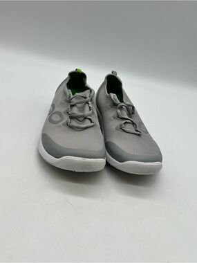 OOFOS OOmg Sport LS Low Men’s Size 11 gray Mesh Lace Up Recovery Sneakers Shoes.